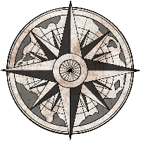 An image of a compass